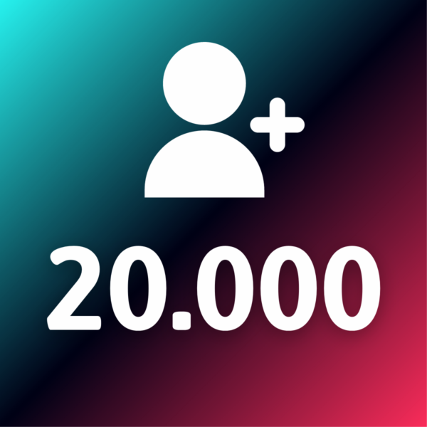 20.000 Seguidores no TikTok